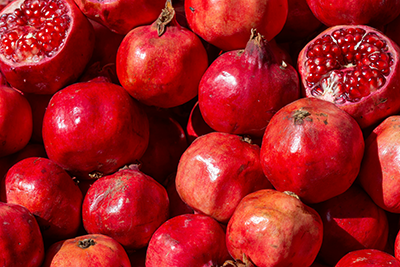 Pomegranates export