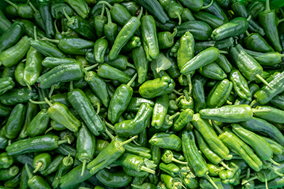 Green chillies processing and packing